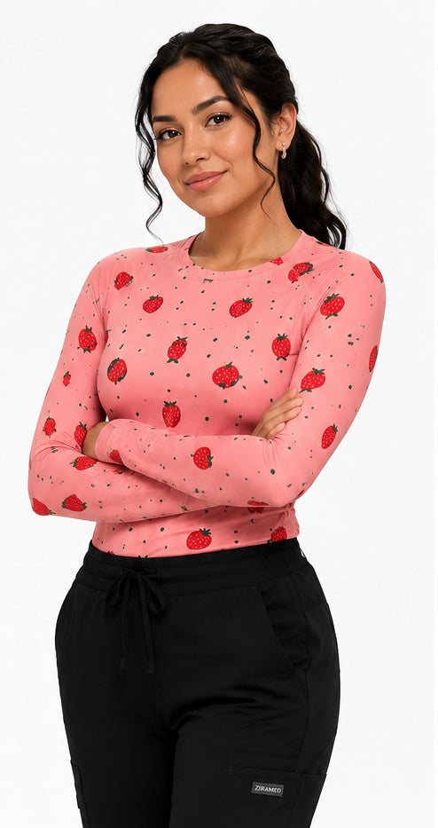Strawberry Luxe Performance Underscrub